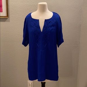 Nanette Lepore Royal Blue Blouse